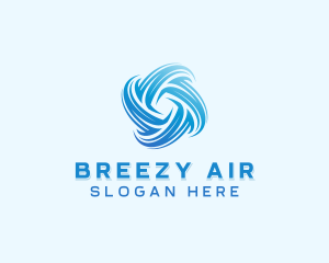 Cool Air Conditioning logo design