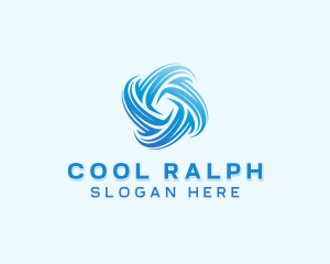 Cool Air Conditioning logo design