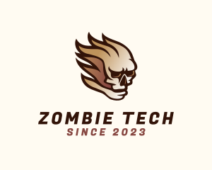 Zombie - Undead Ghost Ghoul logo design
