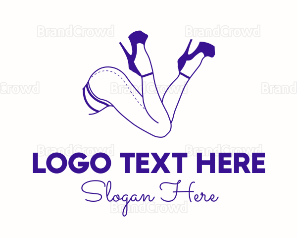 Erotic Model Burlesque Logo