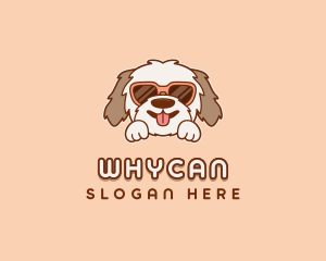 Sunglasses Dog Puppy Logo