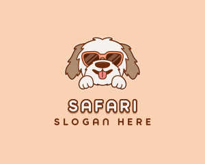 Pet Supply - Sunglasses Dog Puppy logo design