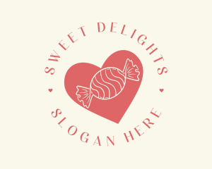 Sugar Sweet Candy logo design