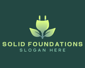Sustainable Leaf Plug Logo