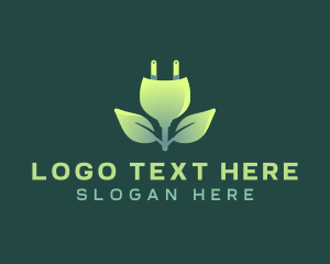 Sustainable Leaf Plug Logo