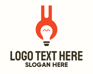 Light - Wrench Bulb Electrician logo design