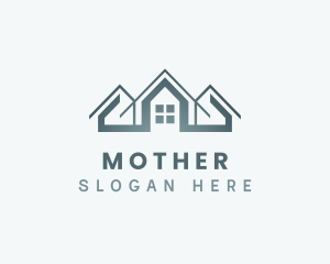 Roofing - Roof Subdivision Homes logo design