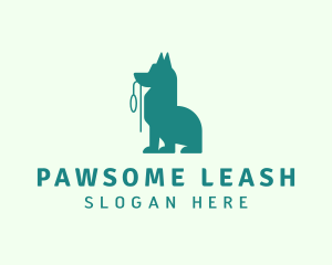 Leash - Dog Leash Pet logo design