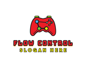 Analytical Esport Gaming Controller logo design