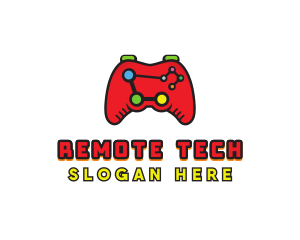 Remote - Analytical Esport Gaming Controller logo design