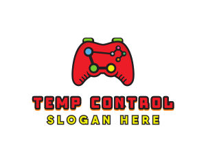 Analytical Gaming Controller logo design