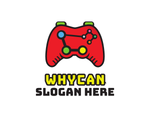 Play - Analytical Esport Gaming Controller logo design