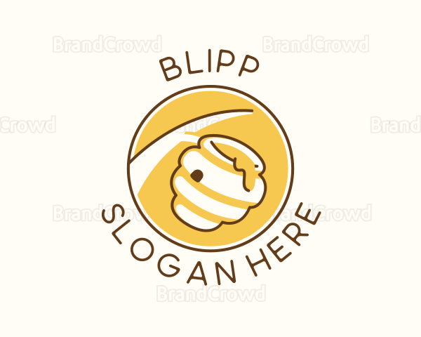 Honeycomb Hive Apiary Logo
