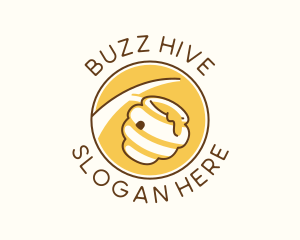 Hive - Honeycomb Hive Apiary logo design