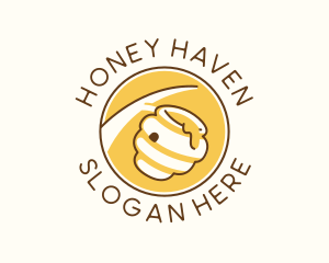 Apiculturist - Honeycomb Hive Apiary logo design