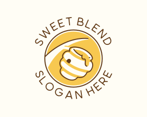 Syrup - Honeycomb Hive Apiary logo design