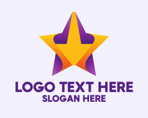 Talent Agency - Star Arrow Logistics Company logo design