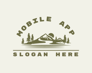 Trip - Outdoor Mountain Tour logo design