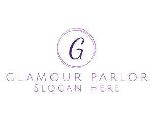 Elegant Cursive Lettermark logo design