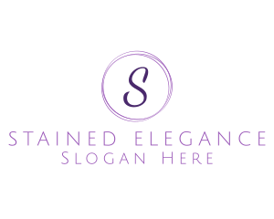 Elegant Cursive Lettermark logo design