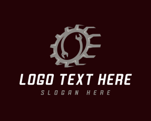 Industrial - Mechanical Industrial Gear logo design