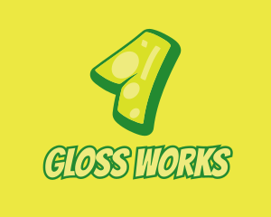 Gloss - Graphic Gloss Number 1 logo design