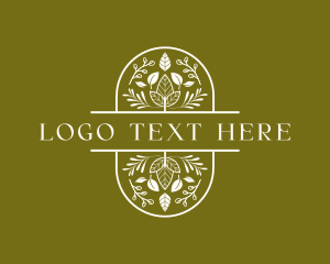 Garden - Botanical Leaf Garden logo design