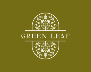 Herbs - Botanical Leaf Garden logo design