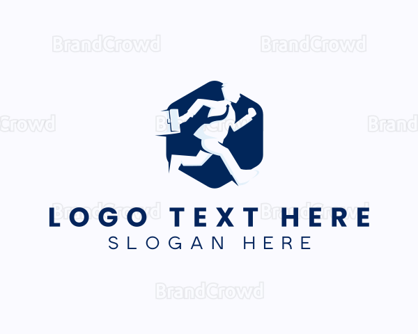 Corporate Working Employee Logo