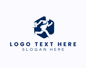 Job - Corporate Working Employee logo design