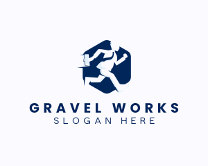 Corporate Working Employee logo design