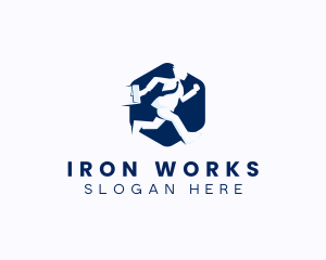 Corporate Working Employee logo design