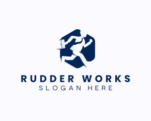 Corporate Working Employee logo design