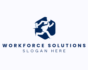 Employee - Corporate Working Employee logo design