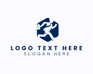 Corporate Working Employee Logo