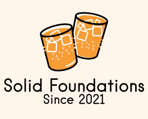 Mug - Cold Drink Glass logo design