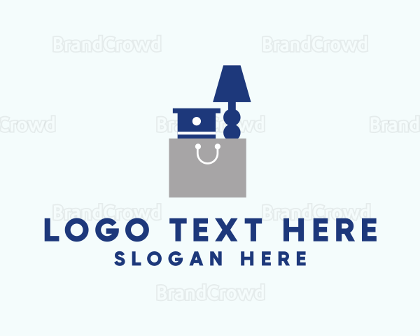 Furniture Shopping Bag Logo