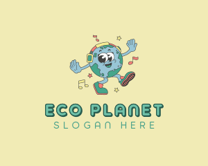 Planet Earth Music logo design