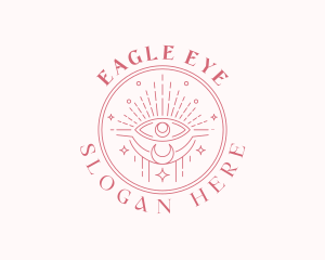 Eye Mystical Tarot logo design