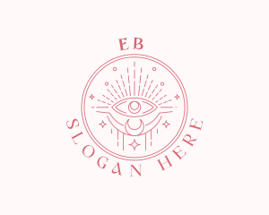 Boho - Eye Mystical Tarot logo design