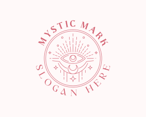 Eye Mystical Tarot logo design