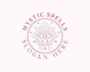 Eye Mystical Tarot logo design