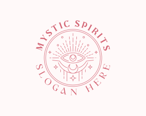 Eye Mystical Tarot logo design