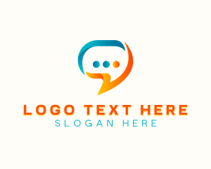 Support - Chat Support Team logo design