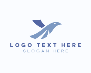 Bird - Flight Eagle Letter Y logo design
