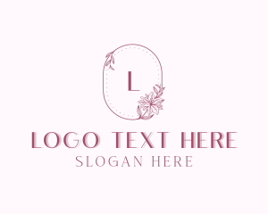 Boutique - Floral Garden Wedding logo design