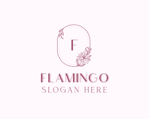 Floral Garden Wedding Logo