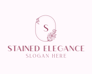 Floral Garden Wedding logo design