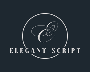 Fashion Brand Script logo design