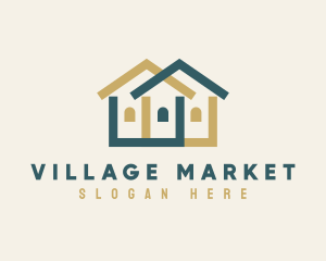 Village - Village Residential Home logo design